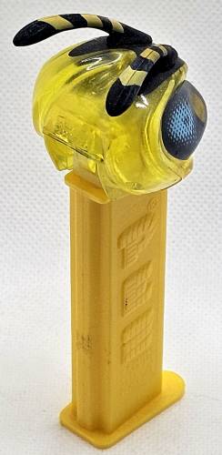 PEZ - Bugz - Crystal Collection - Bee - Yellow Crystal Head
