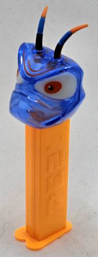 PEZ - Bugz - Crystal Collection - Beetle - Blue Crystal Head