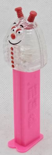 PEZ - Bugz - Crystal Collection - Centipede - Clear Crystal Head