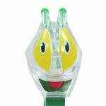 PEZ - Grasshopper  Clear Crystal Head