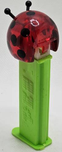 PEZ - Bugz - Crystal Collection - Ladybug - Red Crystal Head