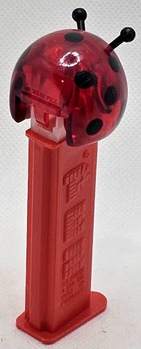 PEZ - Bugz - Crystal Collection - Ladybug - Red Crystal Head