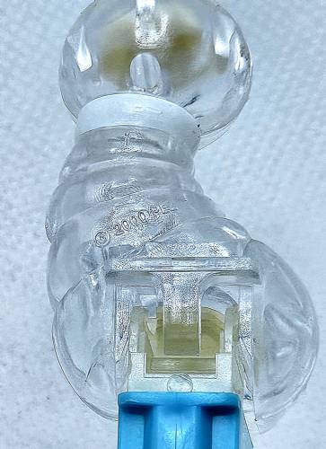 PEZ - Bugz - Crystal Collection - Worm - Clear Crystal Head