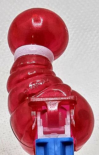 PEZ - Bugz - Crystal Collection - Worm - Red Crystal Head
