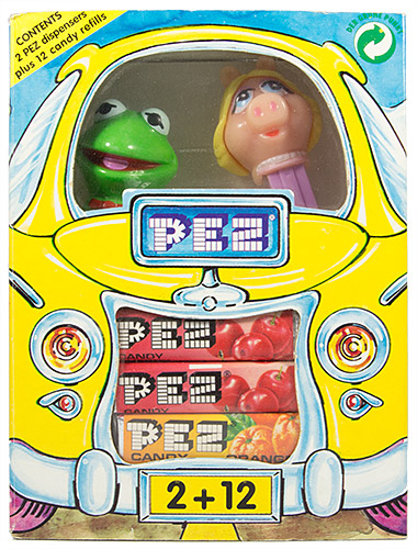 PEZ - Car Box - Kermit & Miss Piggy
