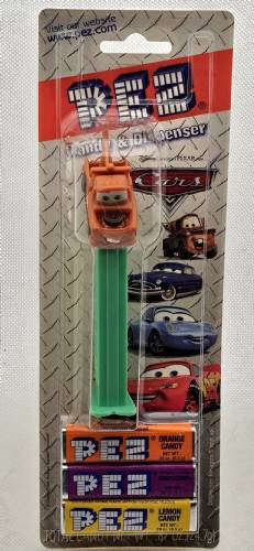 PEZ - Disney Movies - Cars - Mater - Brown Air Filter - A