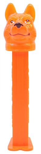 PEZ - Charity - Digger the Dog - Crystal Orange Head