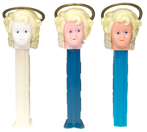 PEZ - Christmas - Angel - Dark Pink Face - A