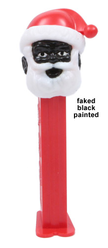 PEZ - Christmas - Santa Claus - Black Head - C