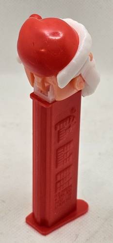 PEZ - Christmas - Santa Claus - Pink Head, Red Hat - D