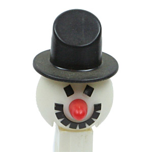 PEZ - Christmas - Snowman - White Head - C