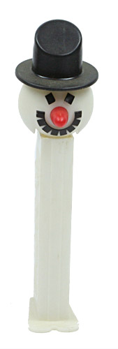 PEZ - Christmas - Snowman - White Head - C