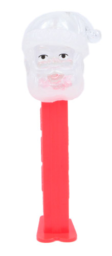 PEZ - Crystal Collection - Santa Claus - Clear Crystal Head - D