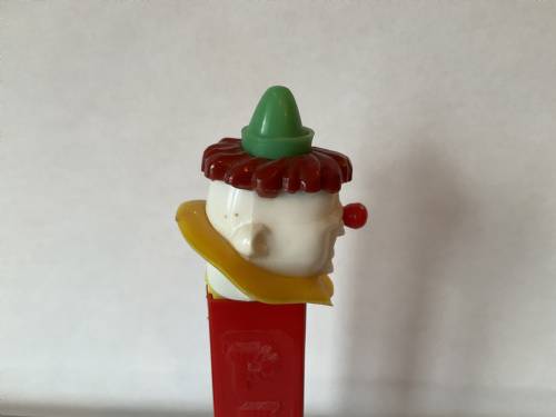 PEZ - Circus - Clown with Collar - Green Hat