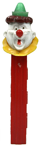 PEZ - Circus - Clown with Collar - Green Hat