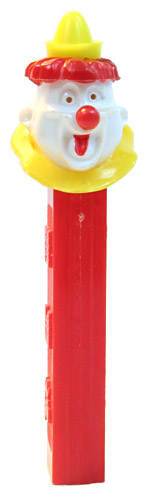 PEZ - Circus - Clown with Collar - Yellow Hat