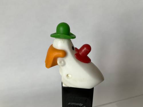 PEZ - Circus - Long Face Clown - Green/Red/Yellow