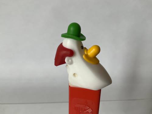 PEZ - Circus - Long Face Clown - Green/Yellow/Red