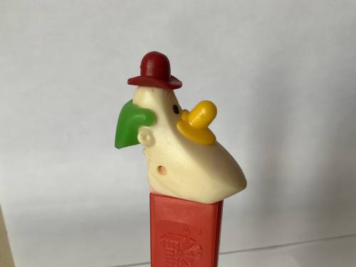 PEZ - Circus - Long Face Clown - Red/Yellow/Green