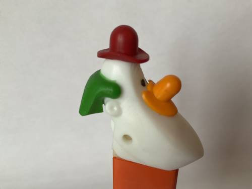 PEZ - Circus - Long Face Clown - Red/Yellow/Green