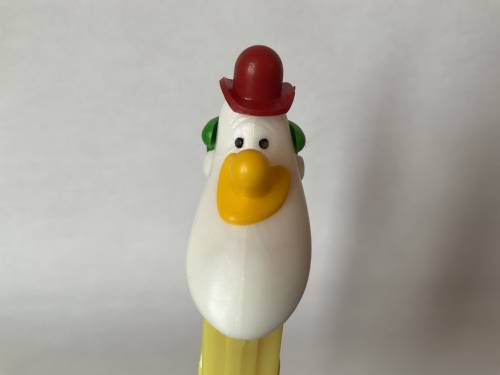 PEZ - Circus - Long Face Clown - Red/Yellow/Green