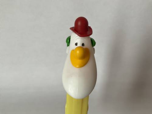 PEZ - Circus - Long Face Clown - Red/Yellow/Green