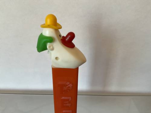 PEZ - Circus - Long Face Clown - Yellow/Red/Green