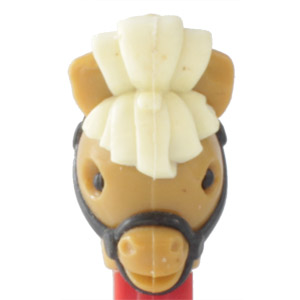 PEZ - Circus - Pony-Go-Round - Caramel/Off-White/Black/Black