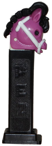 PEZ - Circus - Pony-Go-Round - Purple/Black/White/Black