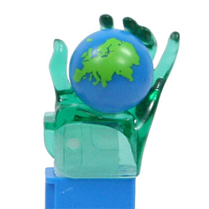 PEZ - Linz Gathering - 2005 - Crystal Hand - Green Crystal Hand