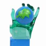 PEZ - Crystal Hand  Green Crystal Hand