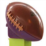 PEZ - Football  Dark Brown Top/Dark Purple Bottom