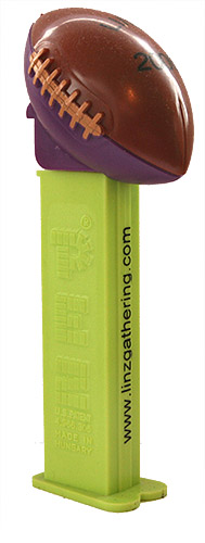 PEZ - Linz Gathering - 2006 - Football - Dark Brown Top/Dark Purple Bottom