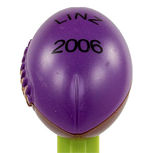 PEZ - Linz Gathering - 2006 - Football - Dark Purple Top/Dark Brown Bottom