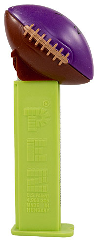 PEZ - Linz Gathering - 2006 - Football - Dark Purple Top/Dark Brown Bottom