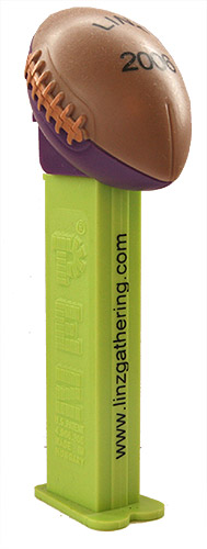 PEZ - Linz Gathering - 2006 - Football - Light Brown Top/Dark Purple Bottom