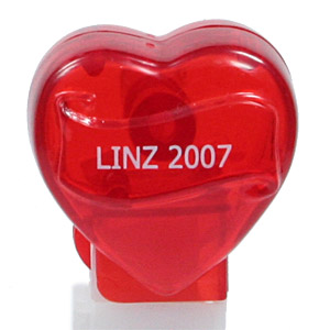PEZ - Convention - Linz Gathering - 2007 - Heart - Red Crystal
