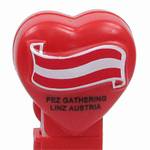 PEZ - Heart  Austrian Flag