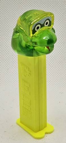 PEZ - Crystal Collection - Frog - Green Crystal Head