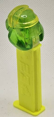 PEZ - Crystal Collection - Frog - Green Crystal Head