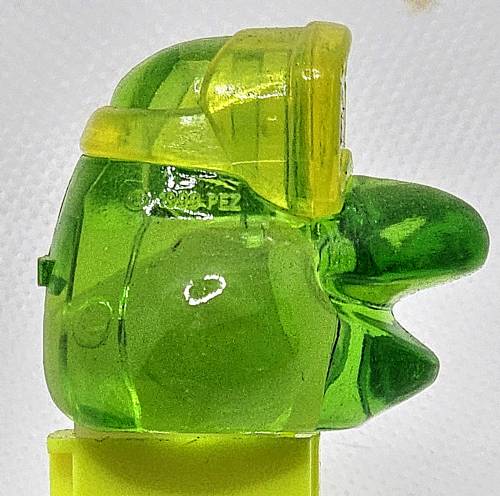 PEZ - Crystal Collection - Frog - Green Crystal Head