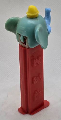 PEZ - Disney Classic - Dumbo - Blue Head, Yellow Hat - A