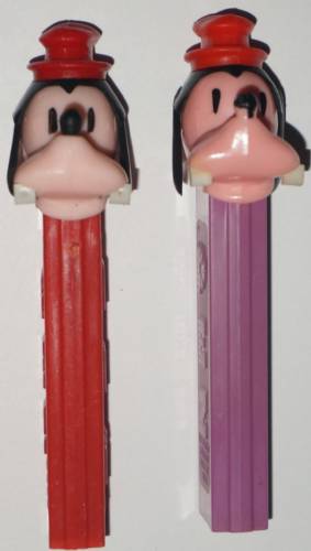 PEZ - Disney Classic - Goofy - Pink Head - A