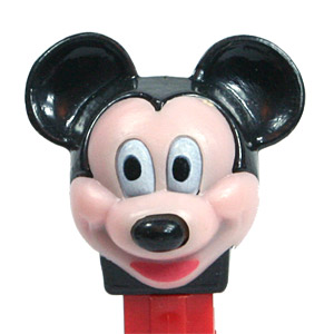 PEZ - Disney Classic - Mickey Mouse - Pink Face - E