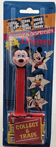 PEZ - Disney Classic - Mickey Mouse - Pink Face - E