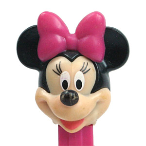 PEZ - Disney Classic - Minnie Mouse - Rounded Back of Head - A