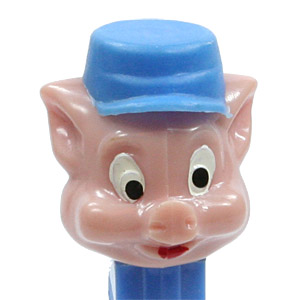 PEZ - Disney Classic - Practical Pig - White Eyes, Black Pupils - A