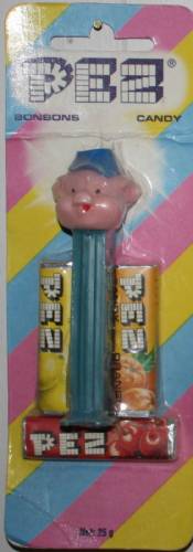 PEZ - Disney Classic - Practical Pig - Black Eyes - B