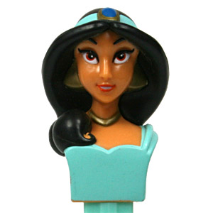 PEZ - Princess - Jasmine - Flash paint curl, Dark Necklace