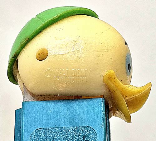 PEZ - Disney Classic - Duck Tales - Louie - Unpainted Feathers - A